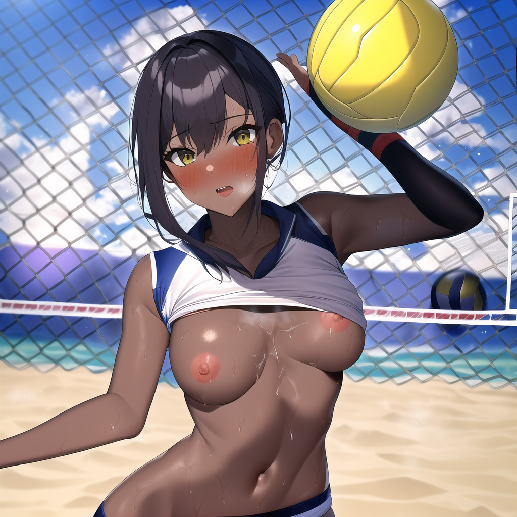 Big tit hentai volleyball player gets hard cock фото 3