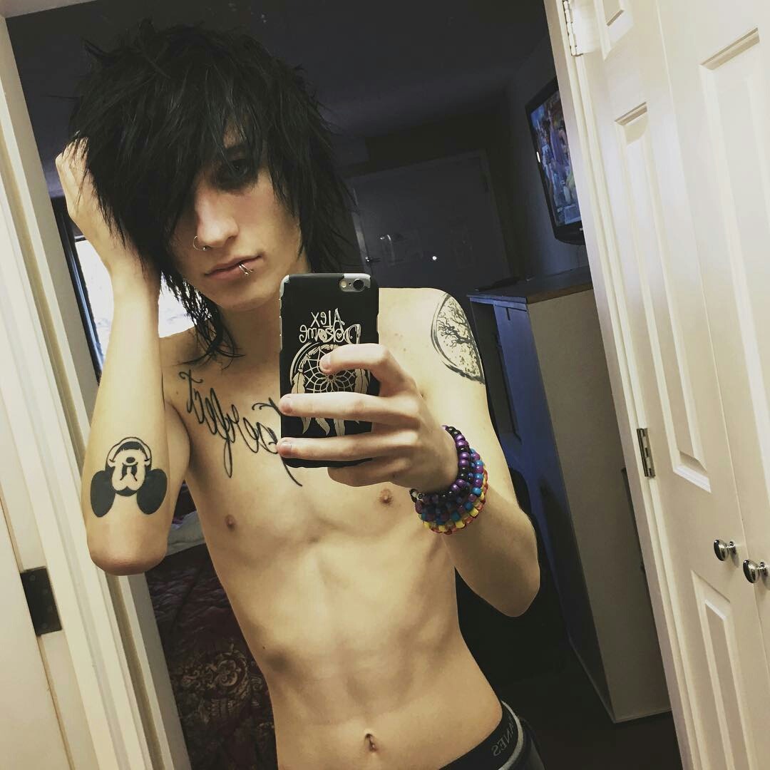 Emo guy hot