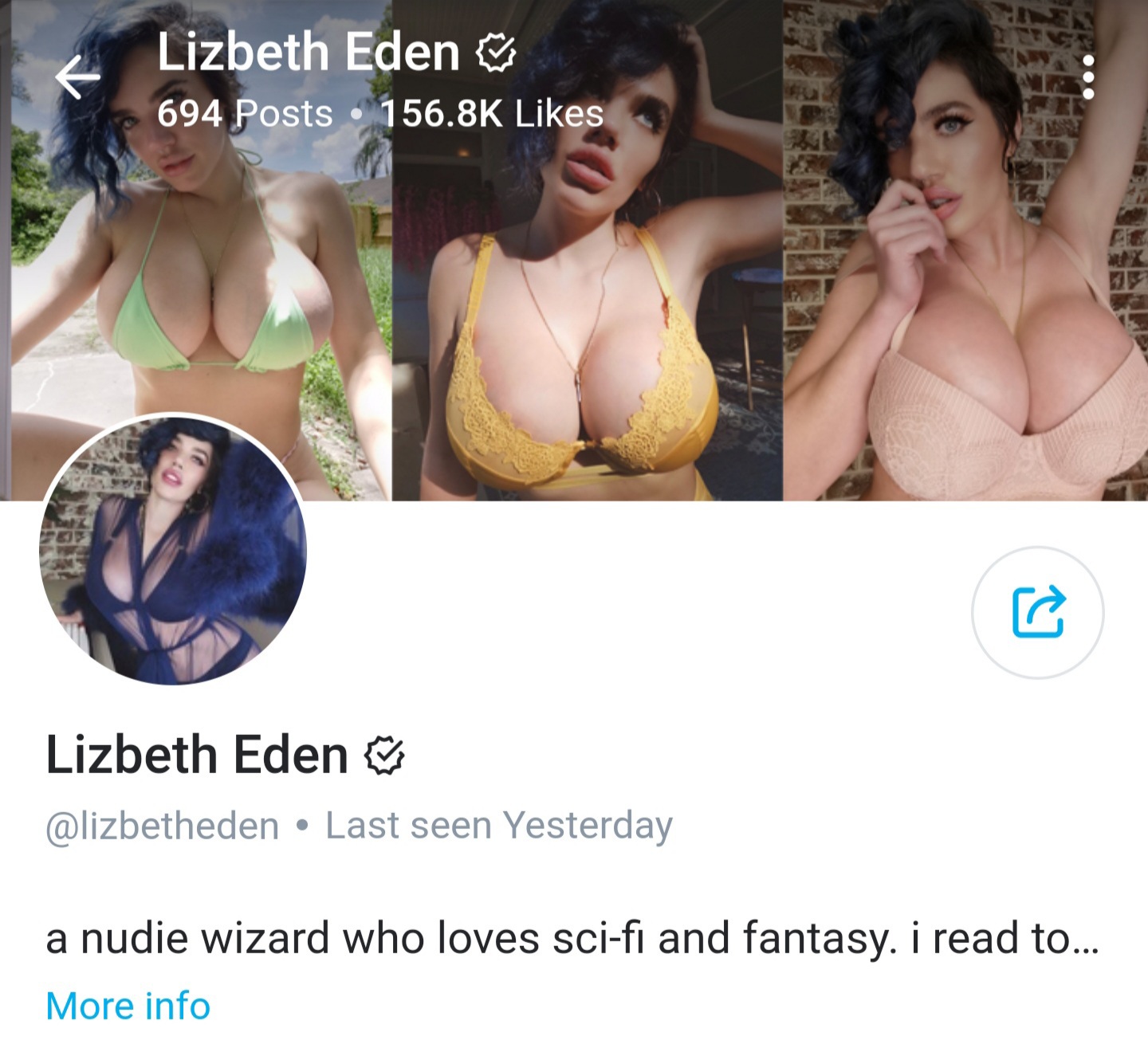 Porn lizbeth eden Lizbeth Eden
