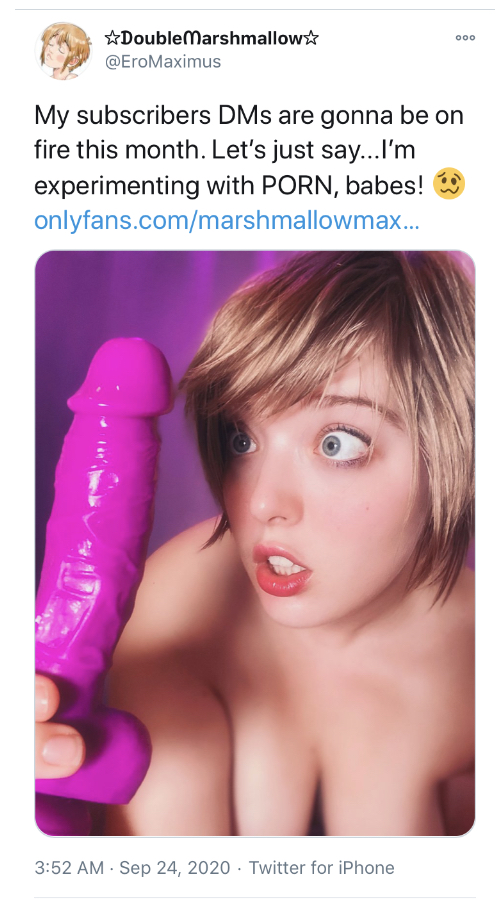 Marshmallow maximus porn