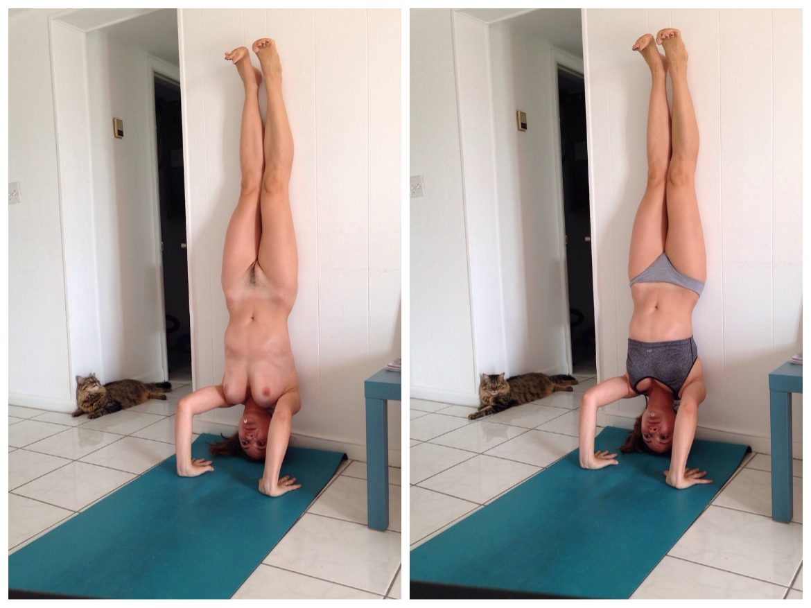 Nude Handstand