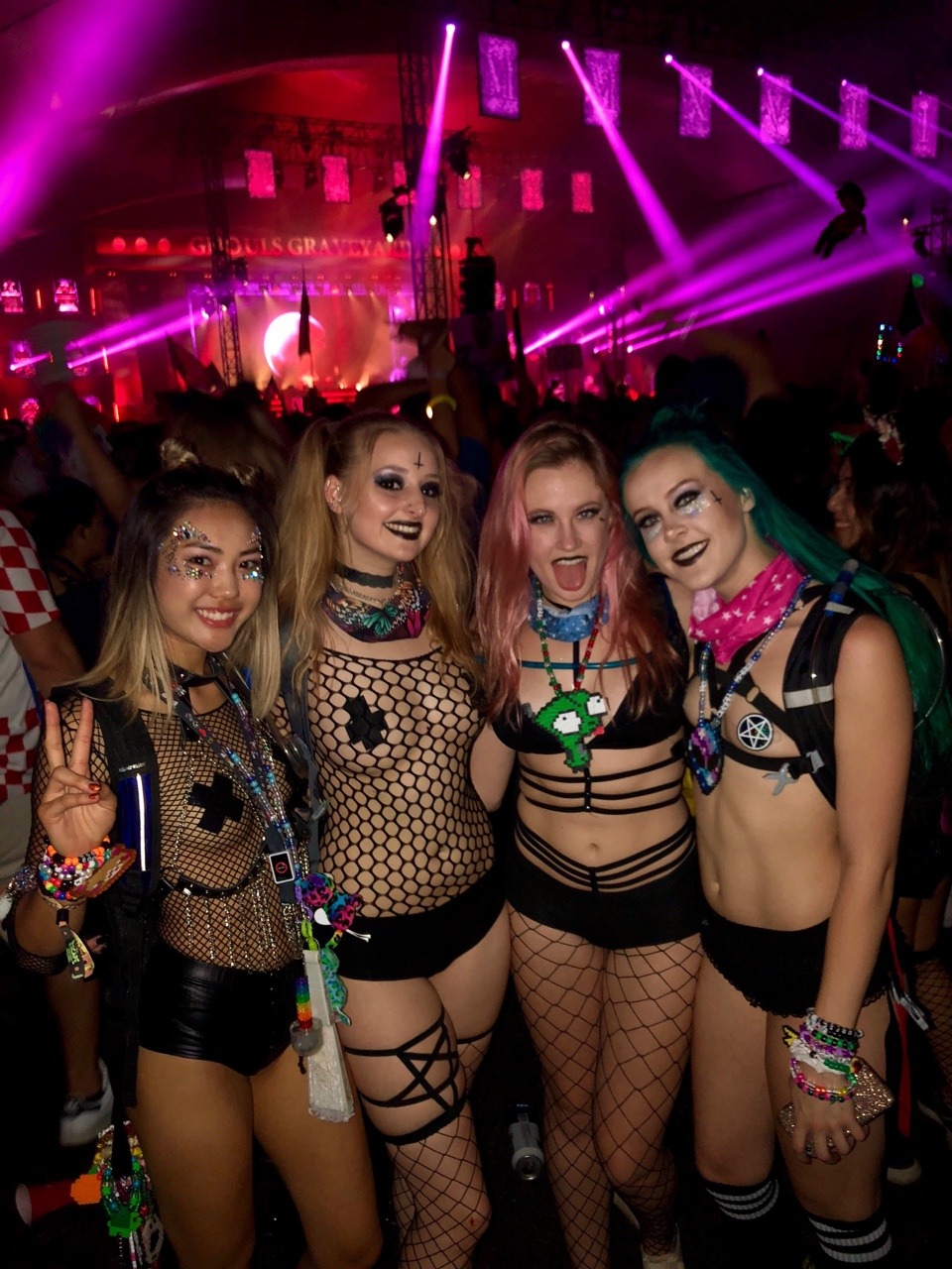 Slutty rave outfits