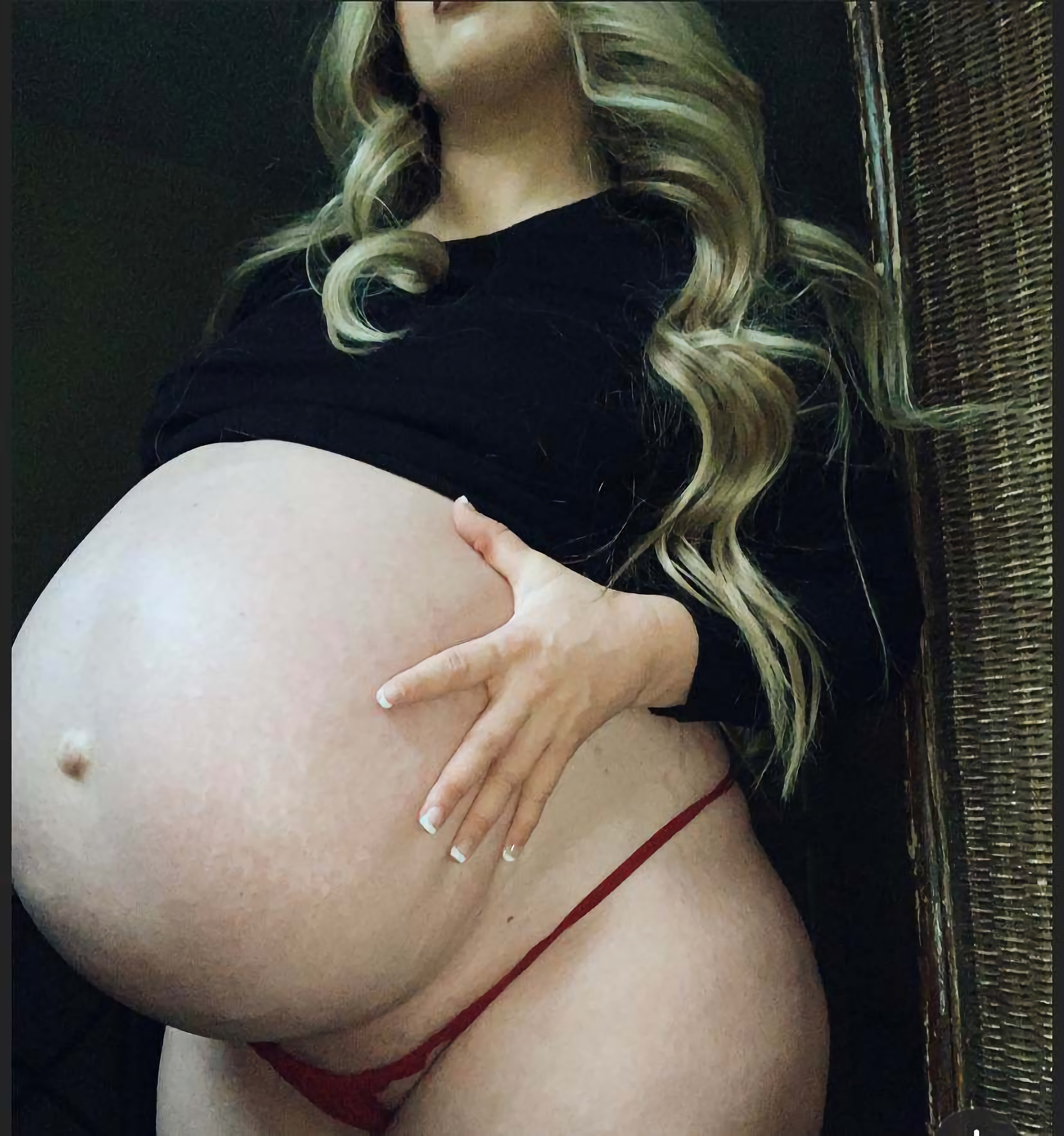 Massive pregnant belly tumblr