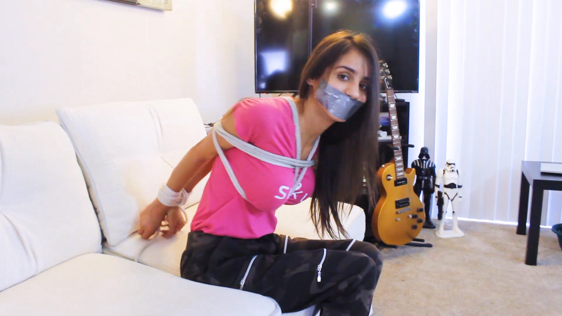 Slideshow karen allen gagged.
