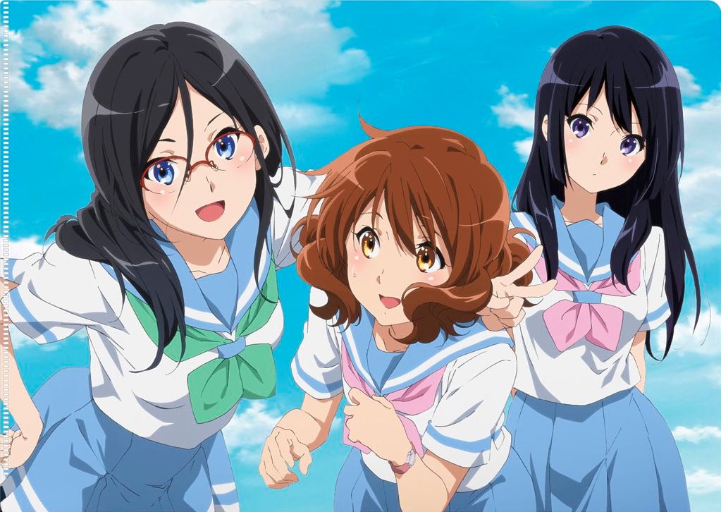 Звучи ком. Звучи Эуфониум Аска и Кумико. Hibike Euphonium 2. Hibike Euphonium Kumiko Asuka. Hibiki Euphonium юката.