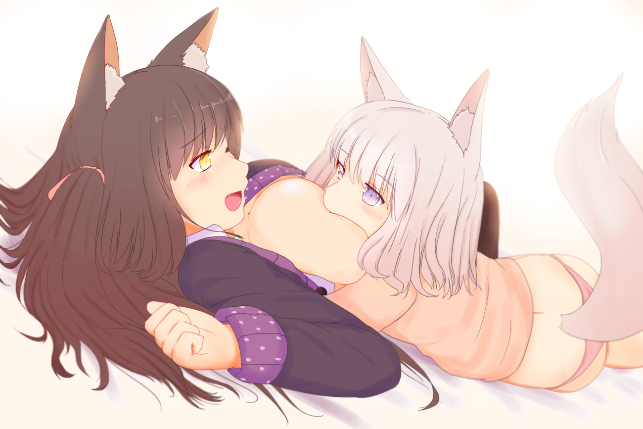 Hentai yuri neko фото 24