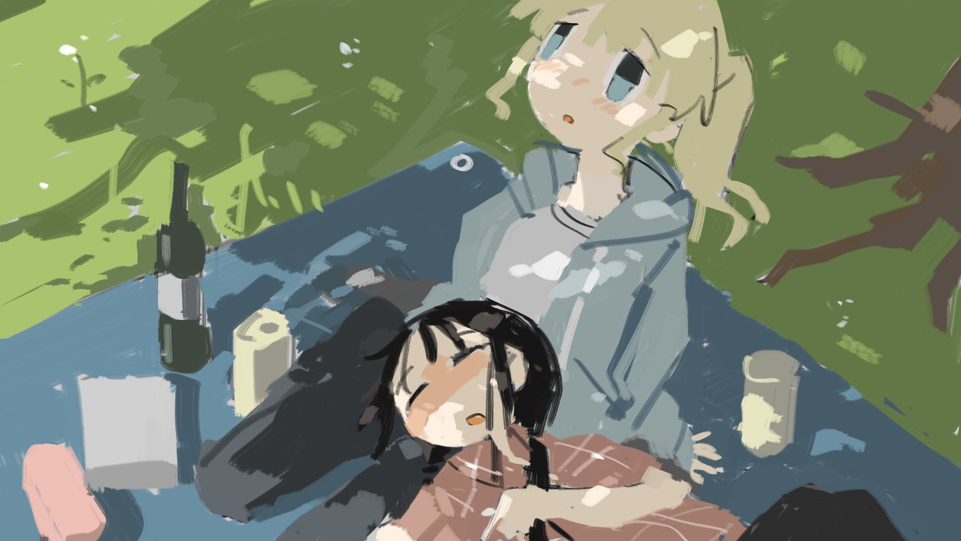 Girls last tour hentai фото 41