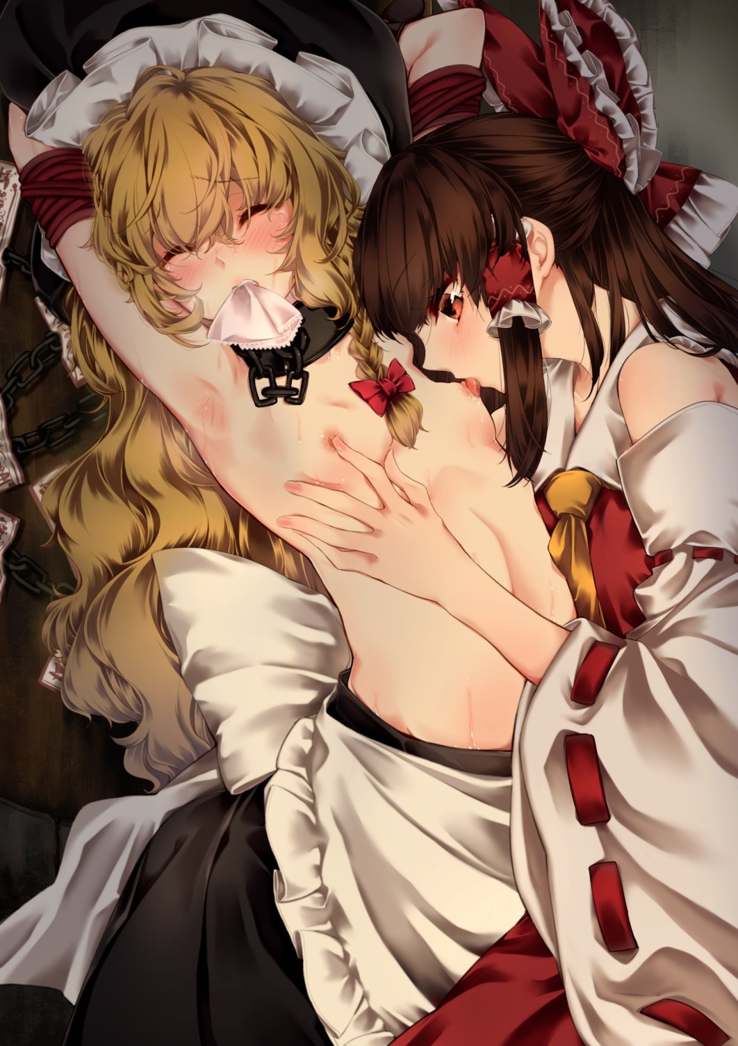 Touhou yuri hentai фото 33