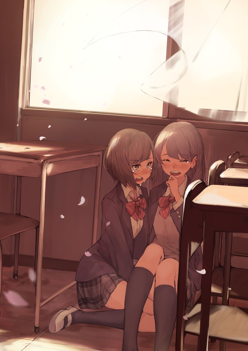 Hentai yuri under the table фото 7